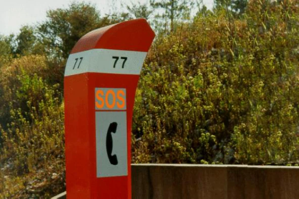 Em caso de avaria no meu veículo posso usar este telefone para: — pergunta R5Q0395 do exame de código IMT